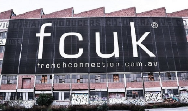 fcuk đã trở thành bản sắc độc đáo của thương hiệu French Connection