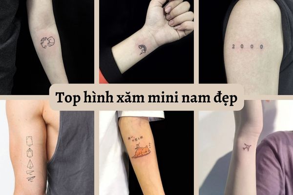 10 mẫu hình xăm nhỏ siêu ngầu cho nam  Small tattoo designs for men   YouTube