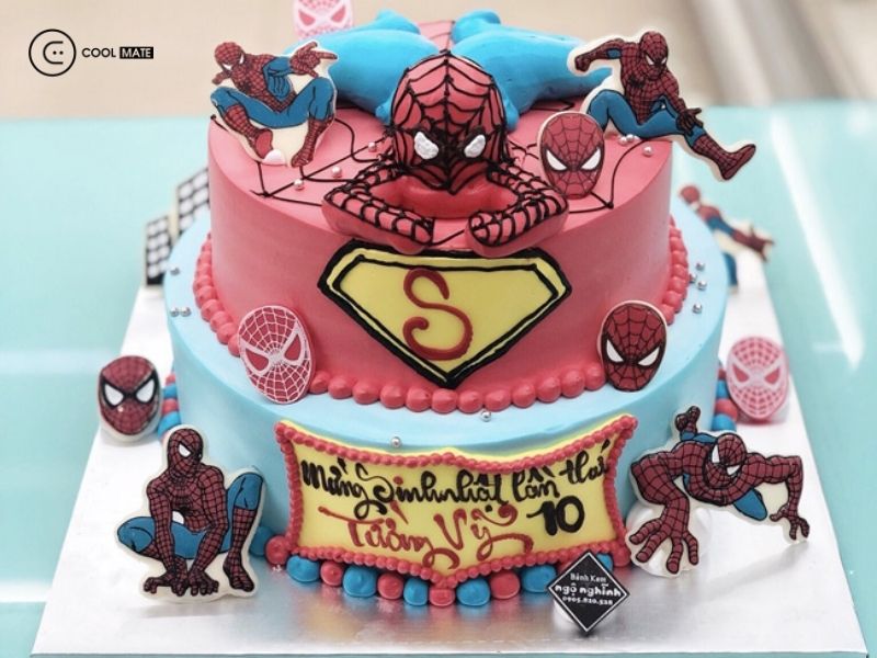 TOP 20 mẫu bánh sinh nhật cho bé trai 4 tuổi đẹp giá chỉ từ 150k - 500k