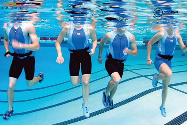 Tập chạy nước là một trong những bài luyện tập chéo được nhiều huấn luyện viên thể dục lựa chọn