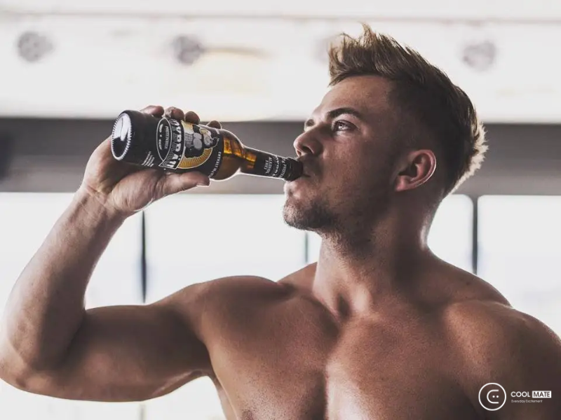 Uống bia sau khi tập gym không có bất kỳ tác hại nào đối với cơ thể