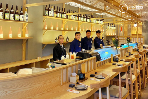 Nhà hàng Nhật Hà Nội Hadu Sushi vừa mang nét truyền thống và hiện đại 