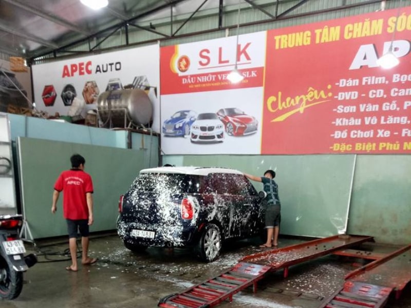 Apec Auto là cửa hàng rửa xe ô tô chất lượng được nhiều người ưa chuộng 