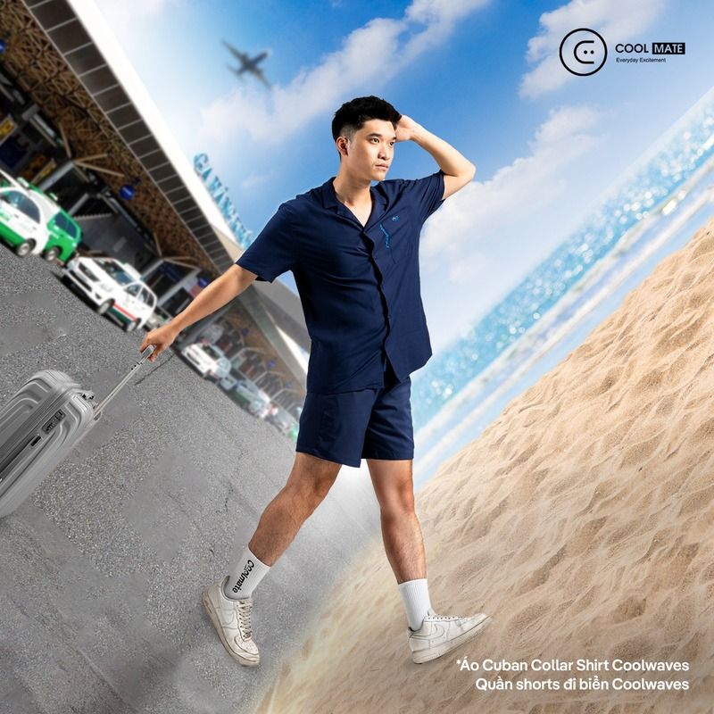 Lên đồ staycation ở biển ngay với Coolmate
