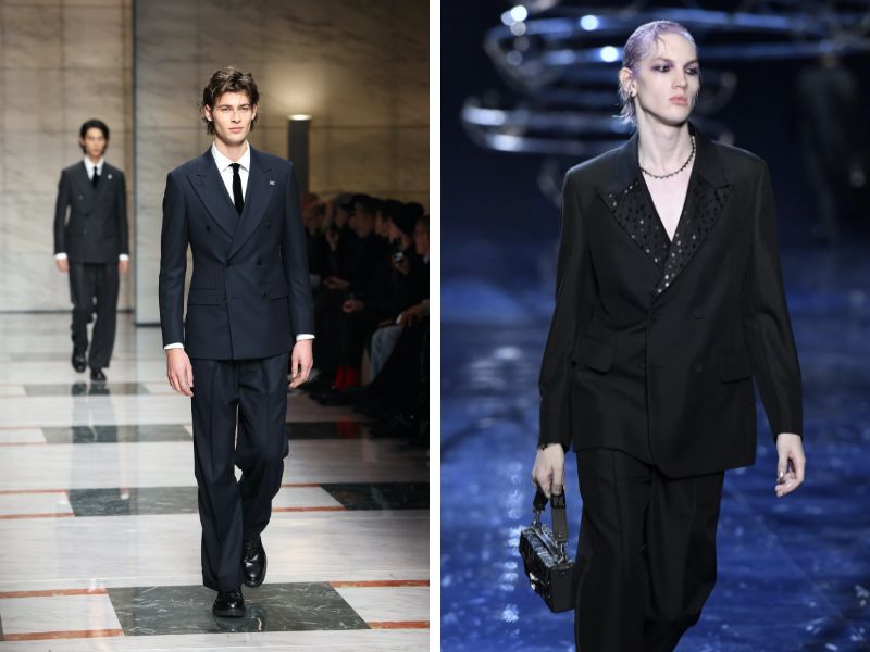 Áo blazer hai hàng nút - xu hướng thời trang thu đông 2023