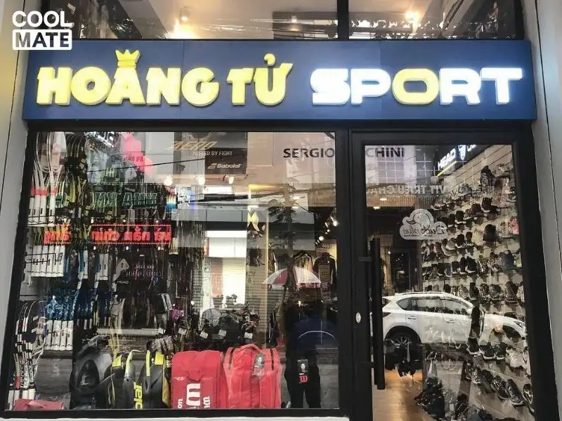 Shop đồ thể thao nam Hoàng Tử Sport