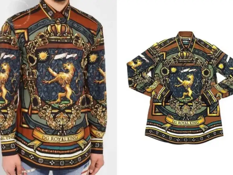 Dolce & Gabbana Long Sleeve Shirt - Đậm nét hoàng gia