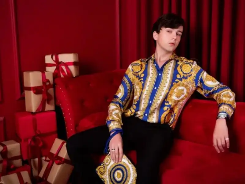 Versace Silk Baroque Long Sleeves Shirt - Hơi thở từ Hy Lạp