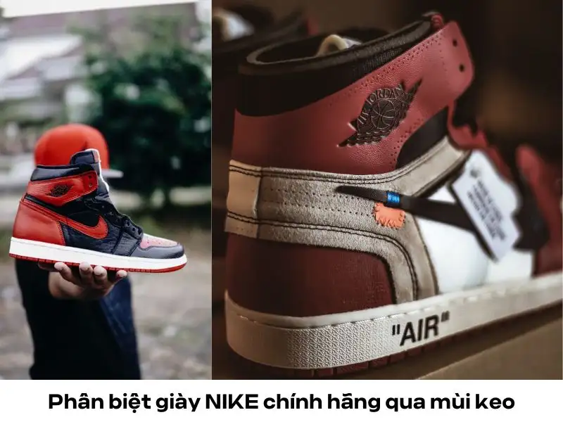 Cách phân biệt giày Nike thật giả