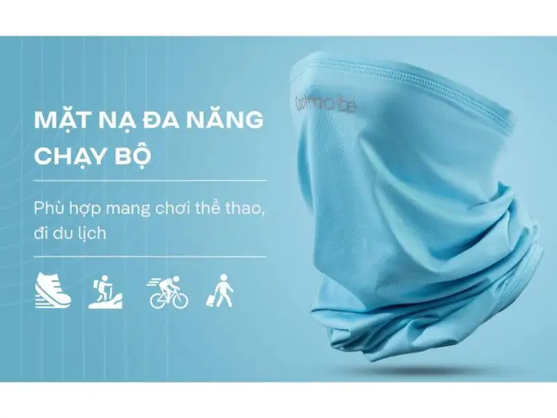 Gaiter mặt nạ đa năng chạy bộ Fast & Free