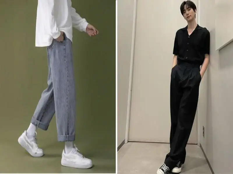 Mặc baggy jean cho người gầy