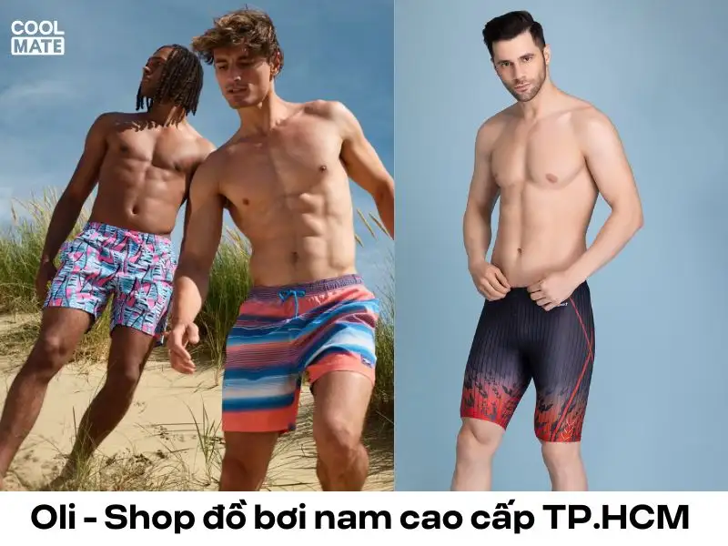 Shop Oli nổi bật với những mẫu quần bơi nam đầy cá tính