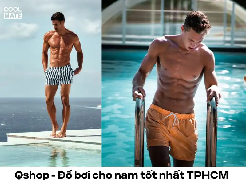 Qshop là một trong những địa chỉ bán bộ đồ bơi cho nam quen thuộc dành cho các quý ông