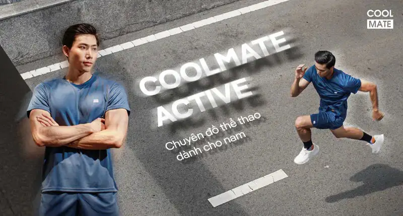 Shop quần áo thể thao Coolmate