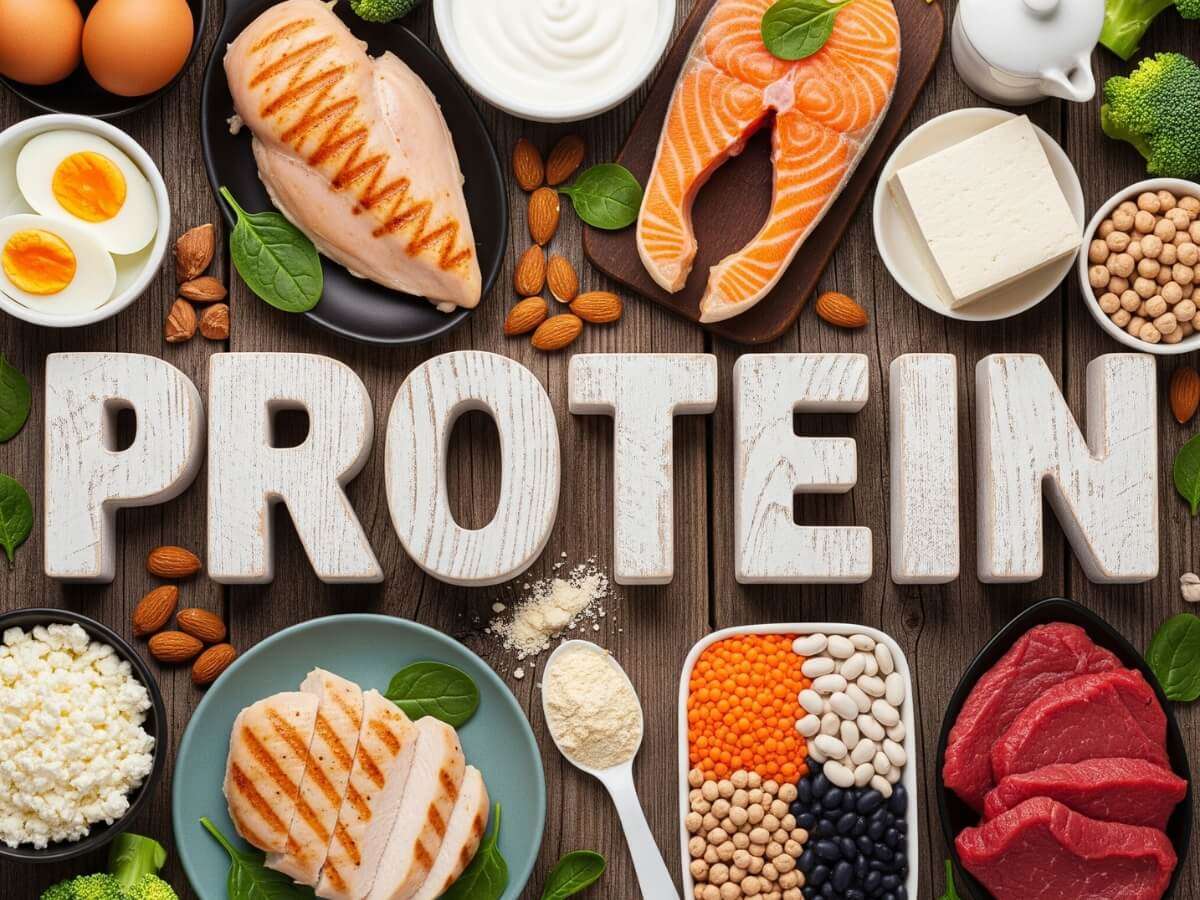 Người trưởng thành cần 0,8–2,2g protein/kg/ngày tùy cân nặng, mức vận động và mục tiêu tập luyện