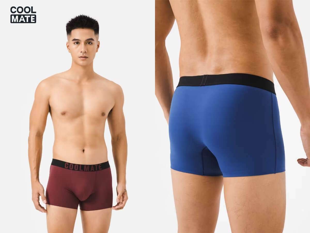 Combo 2 Quần Lót Nam Trunk Ice Cooling Premium Coolmate