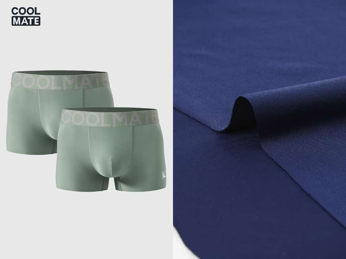 Combo 2 quần Lót Nam Trunk Excool Clean Cut II coolmate