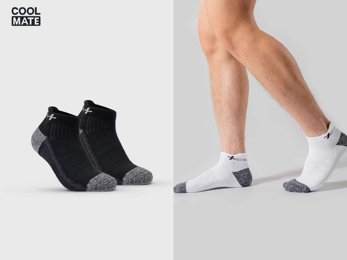 Tất thể thao Seamless cổ ngắn coolmate