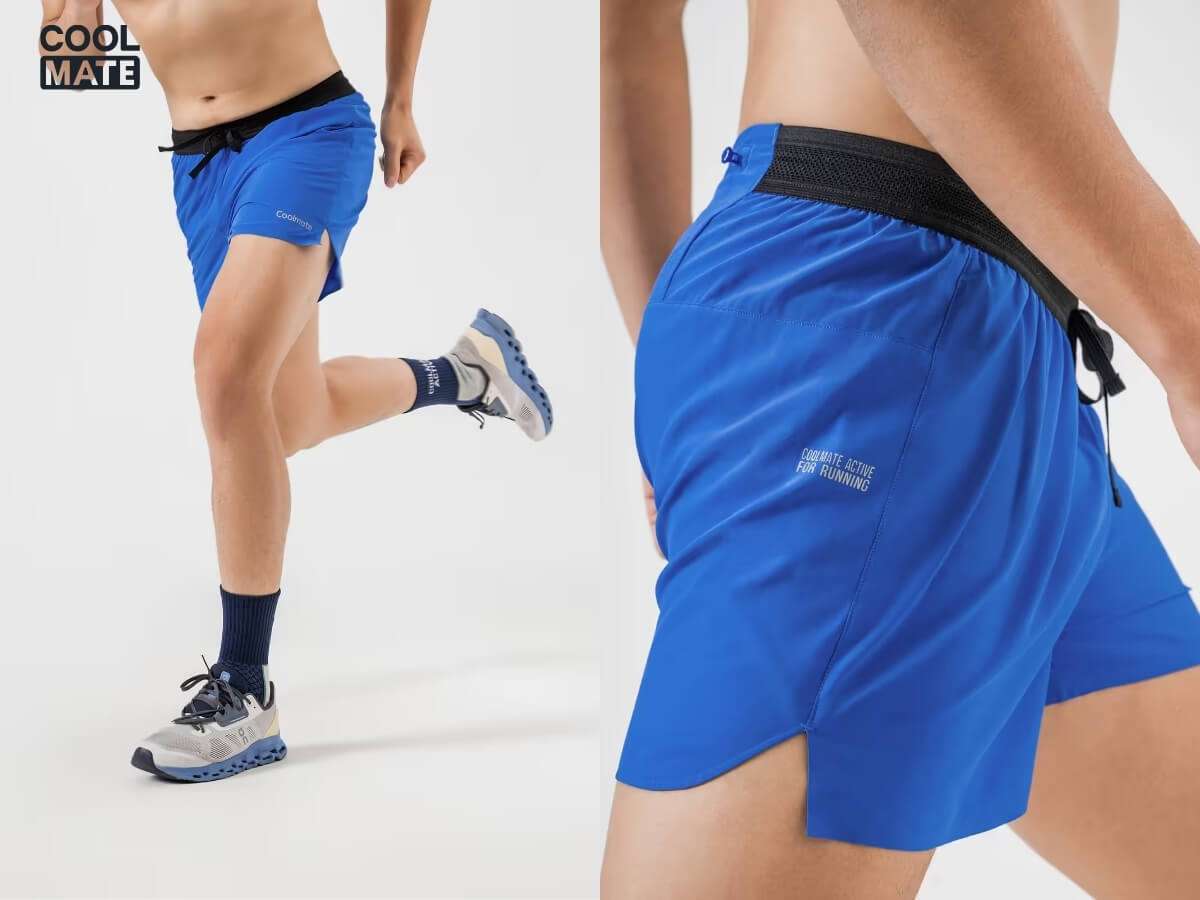 Quần Shorts Nam chạy bộ Advanced coolmate