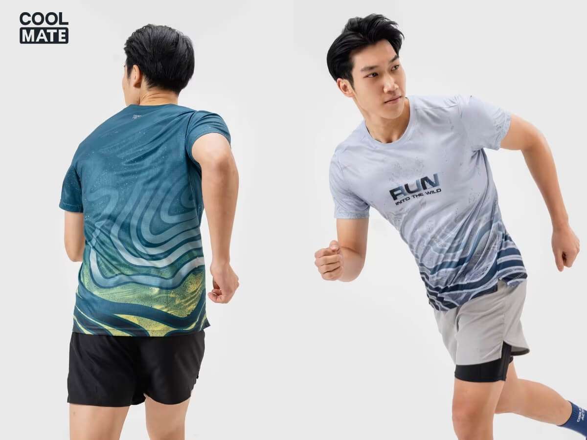 Áo Thun Chạy Bộ Graphic Tropical coolmate