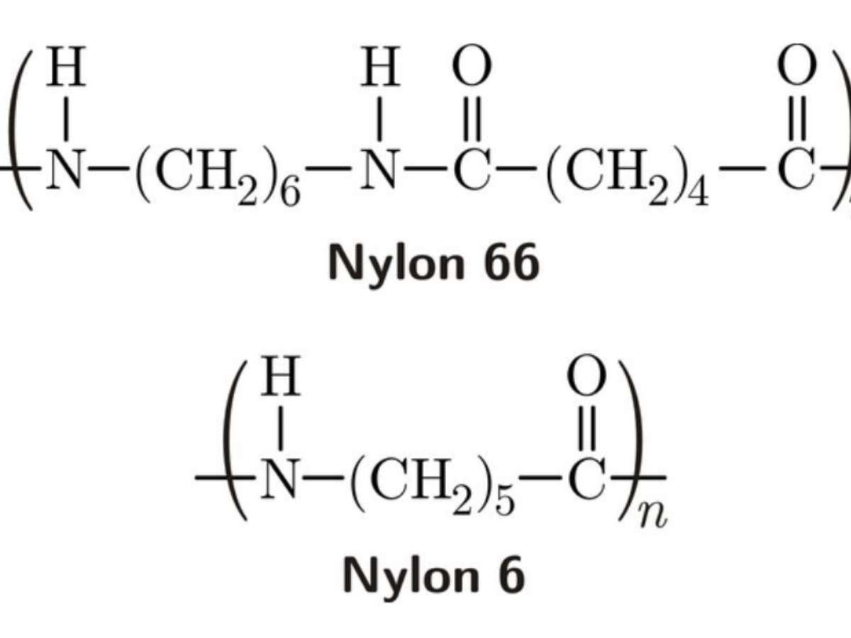 sự khác biệt trong cấu trúc phân tử của nylon 6 và nylon 66
