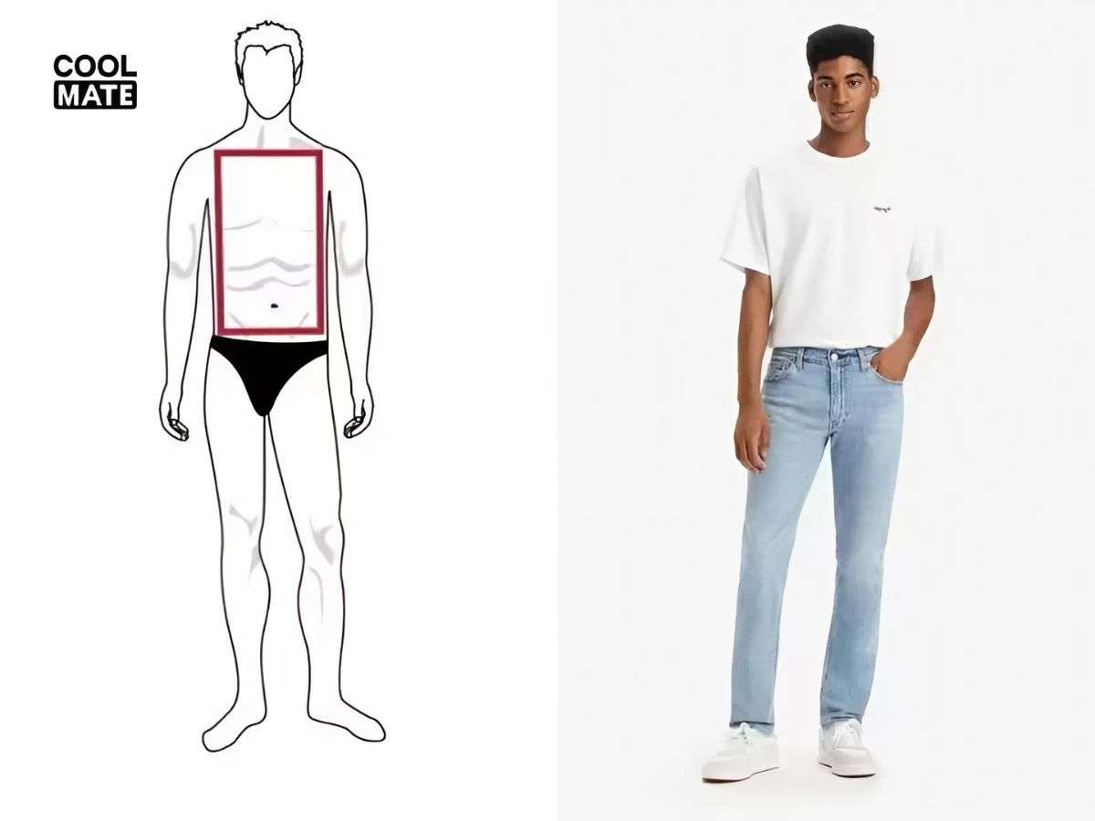 Chọn kích thước quần đơn giản chỉ với tay của bạn mà không cần mặc thử