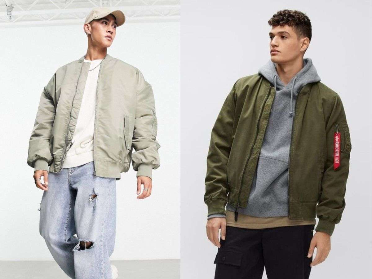 Quần jean và áo bomber cho ngày mưa miền Bắc 