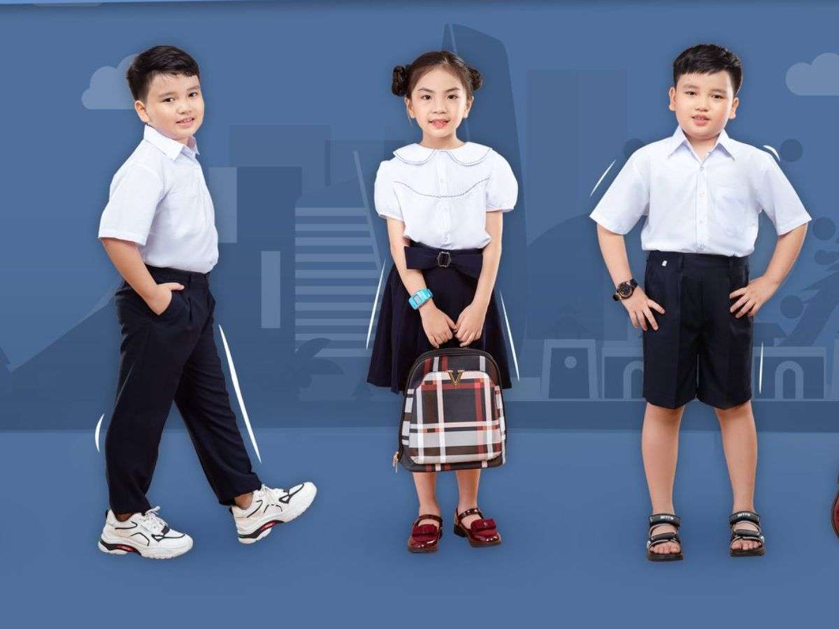 Đồng phục học sinh cho bé trai 