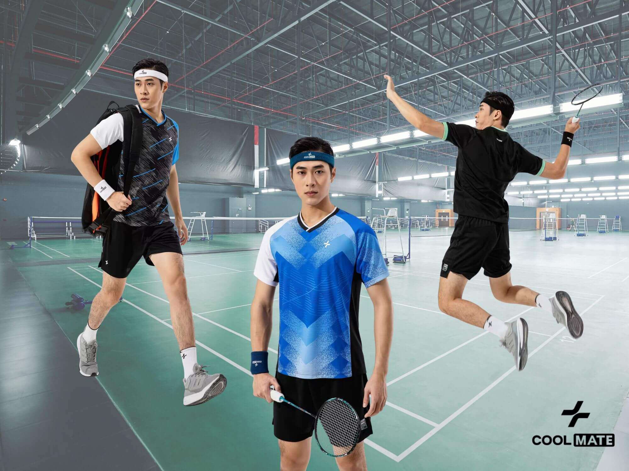BST áo cầu lông nam mới nhất của Coolmate