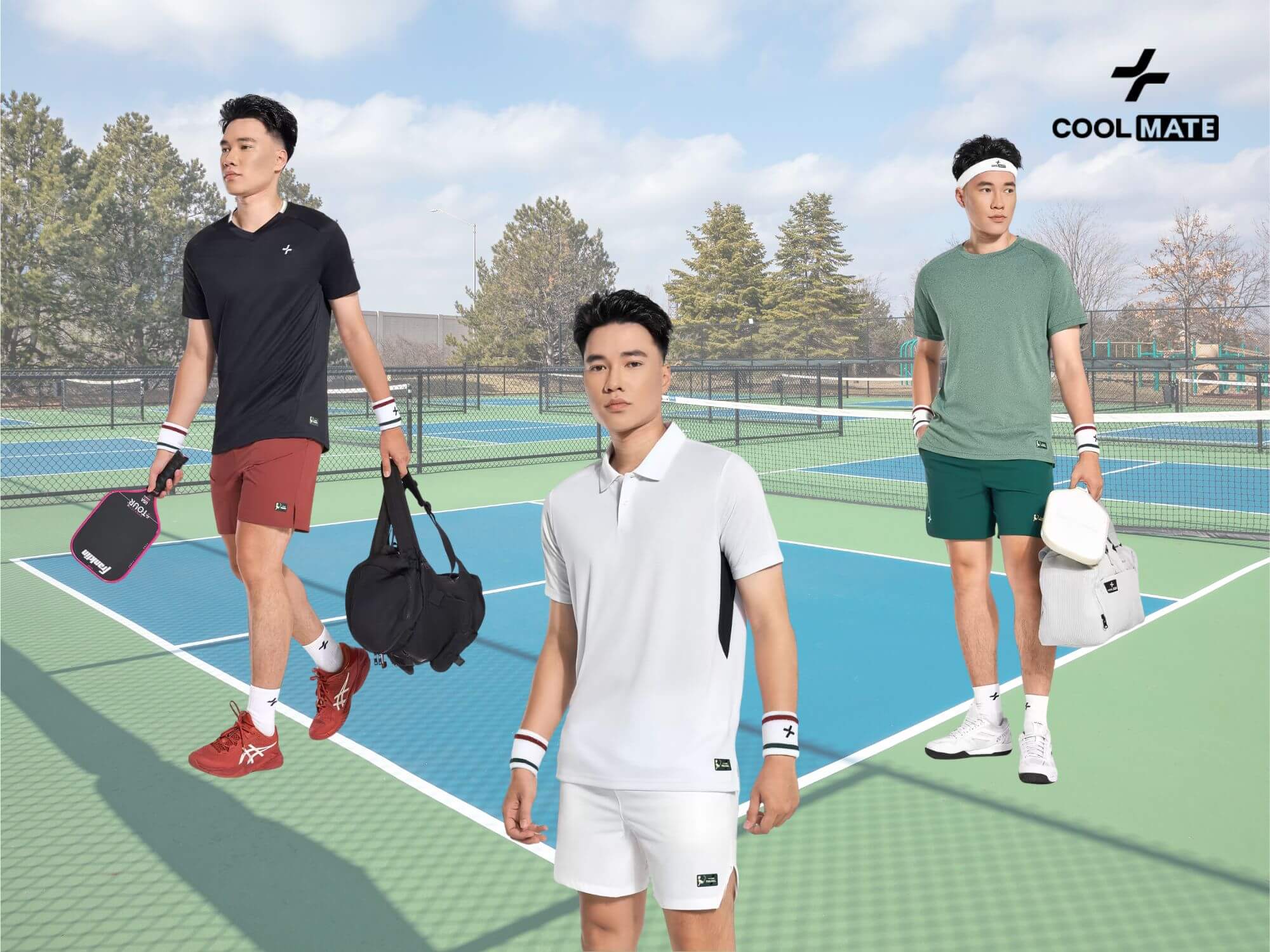 Các mẫu áo pickleball nam năng động cho mọi trận đấu từ Coolmate