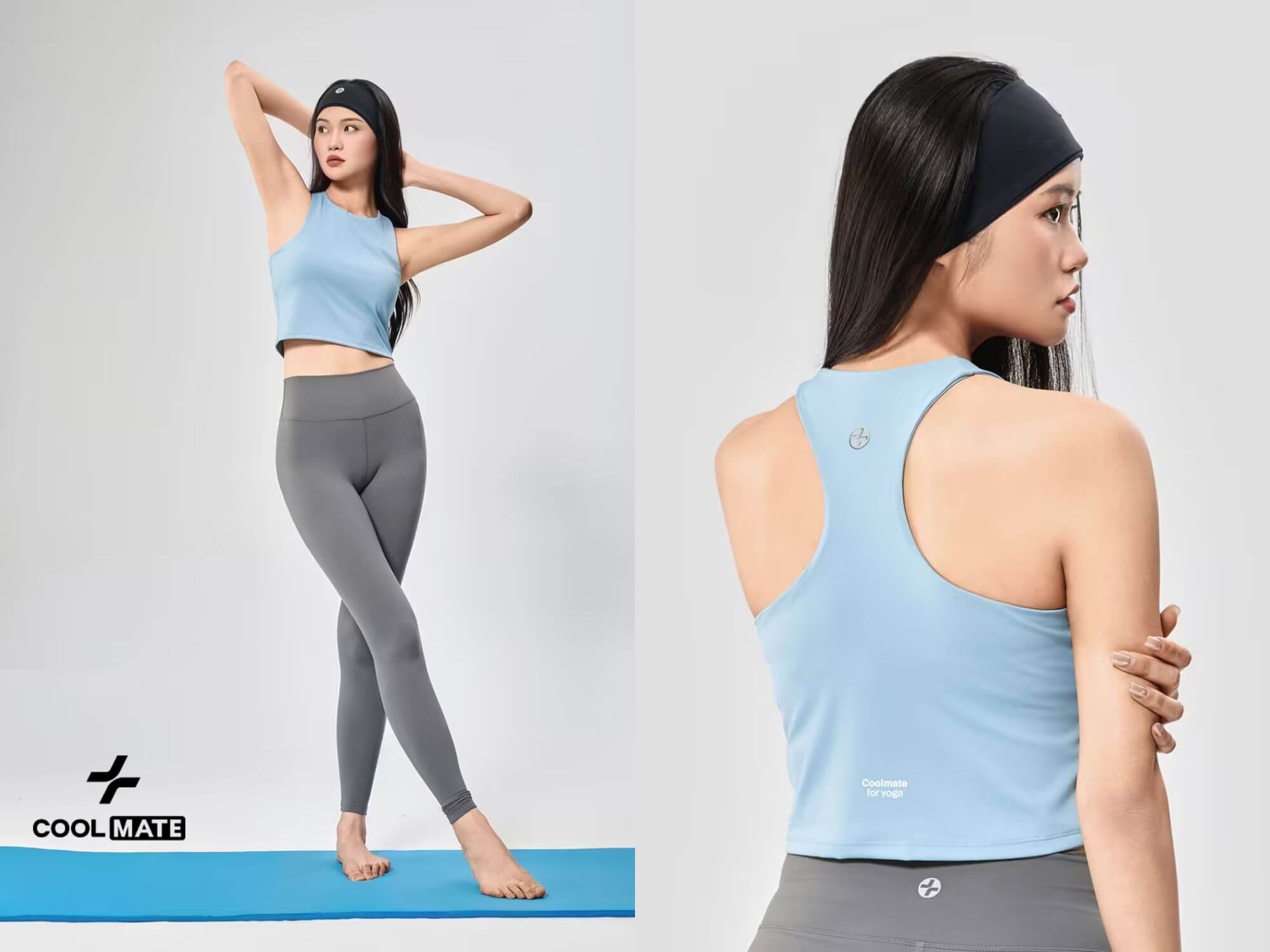 Áo Tank Slimfit ôm gọn, phù hợp cho mọi động tác yoga