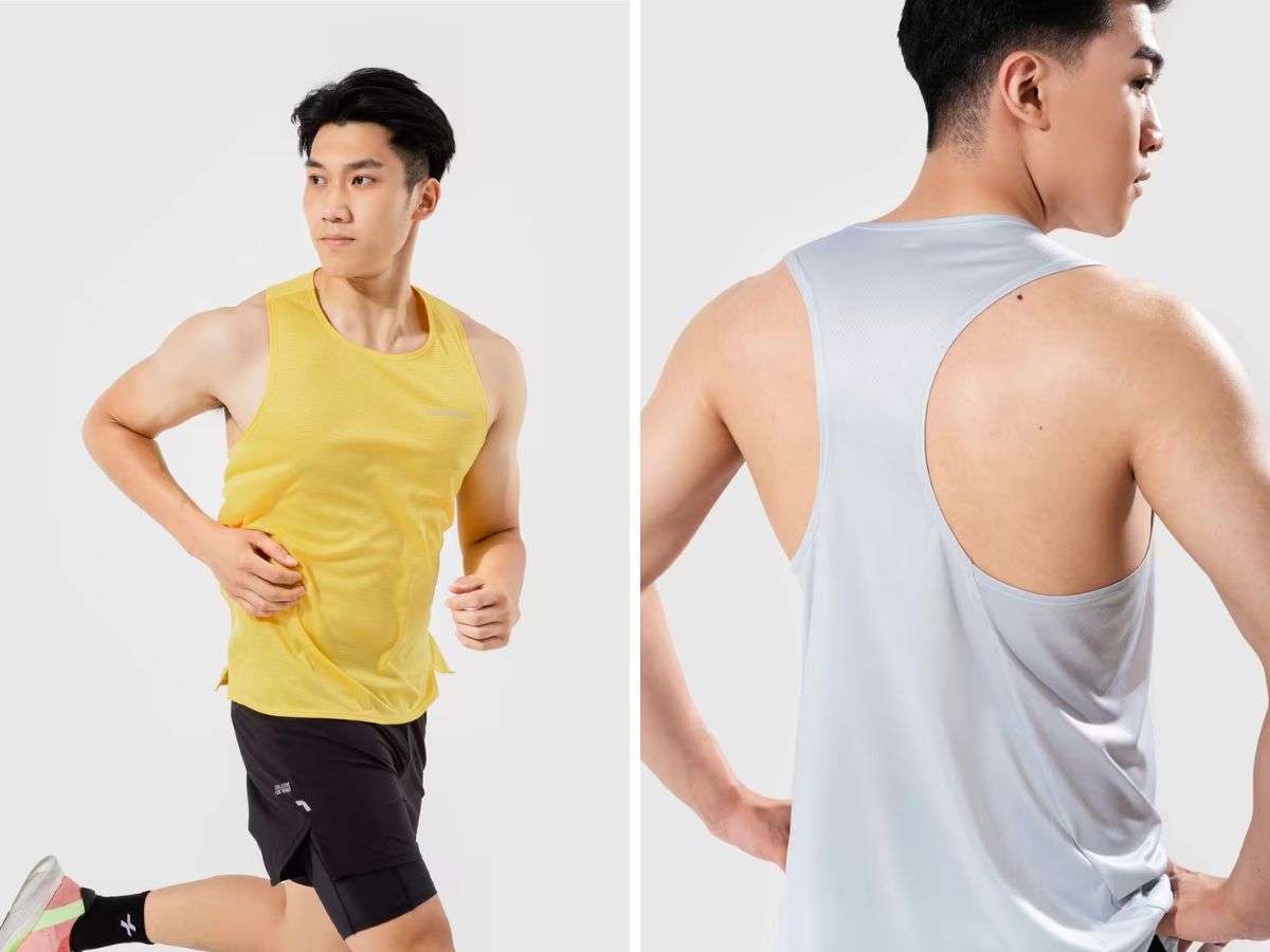 Sản phẩm Áo Singlet Chạy bộ nam Essentials Fast & Free Run II