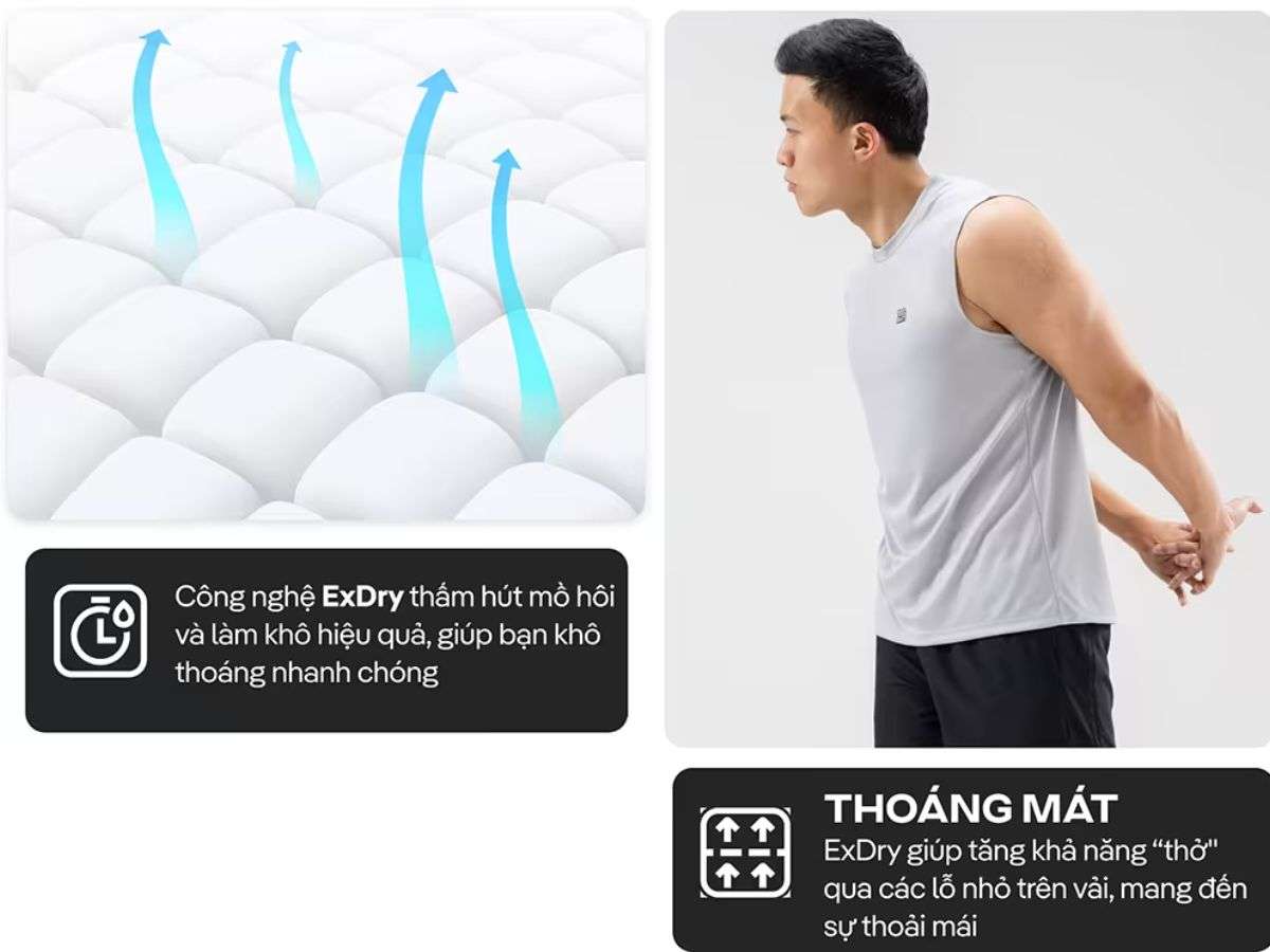 Vì sao nên chọn áo tanktop nam Coolmate?