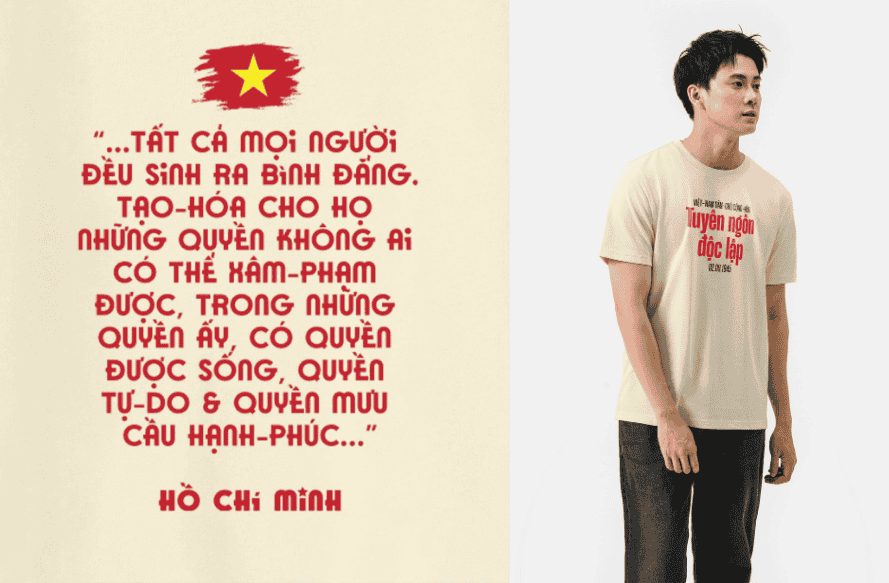 Áo thun Cotton 220gsm Tuyên Ngôn