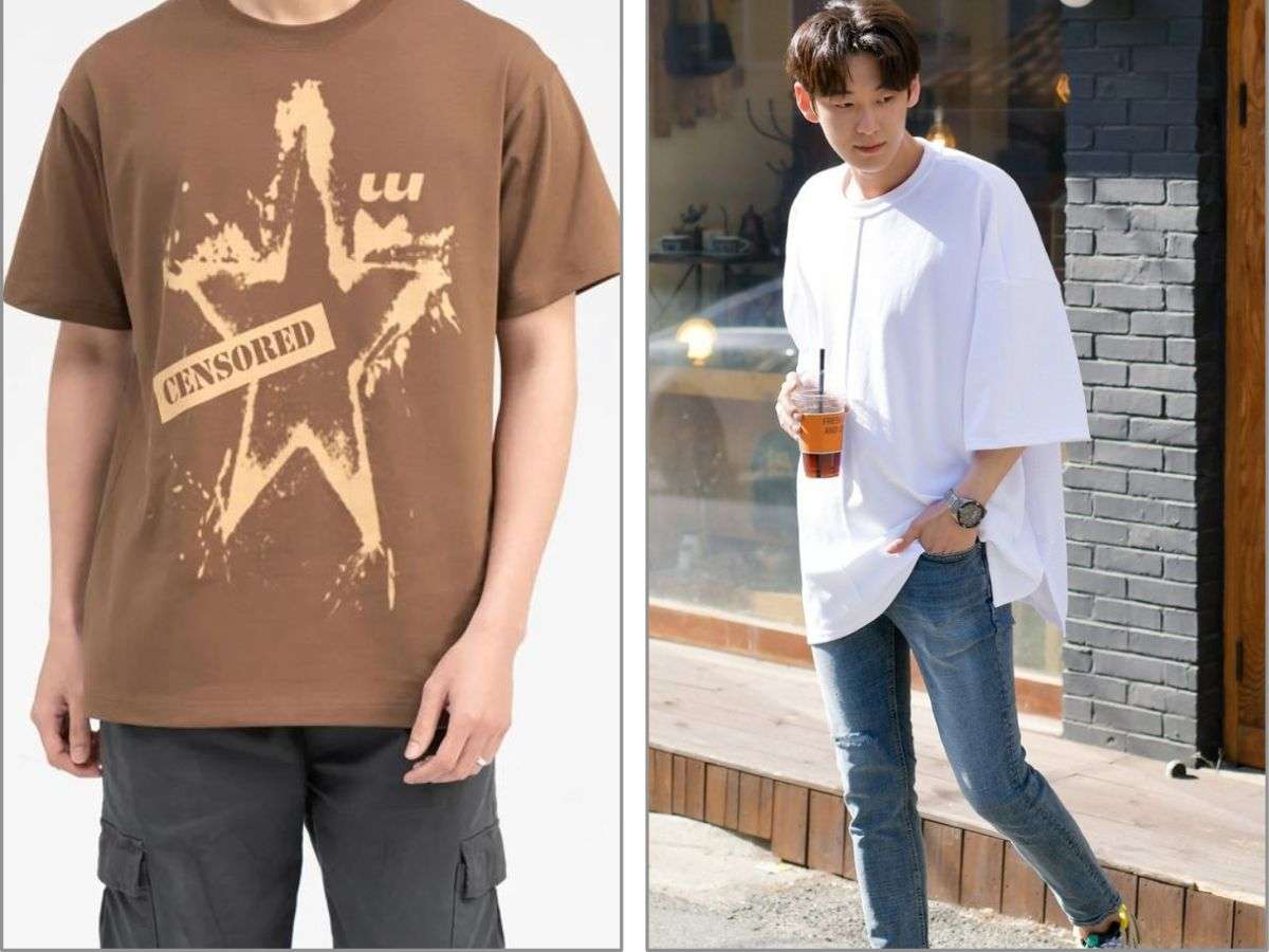Phân biệt áo phông oversize và freesize