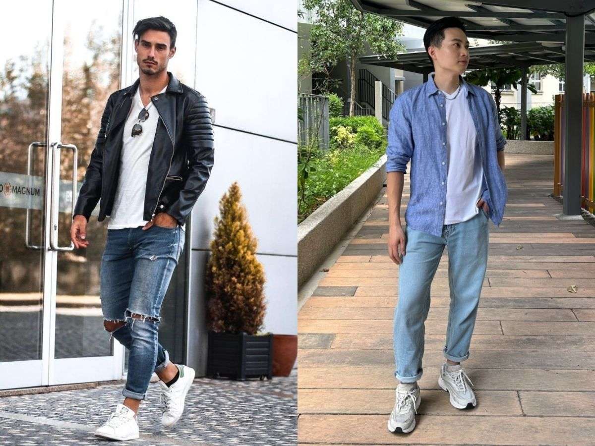 Dễ dàng tạo chiều sâu và phong cách khi layering áo thun tay lỡ với áo khoác