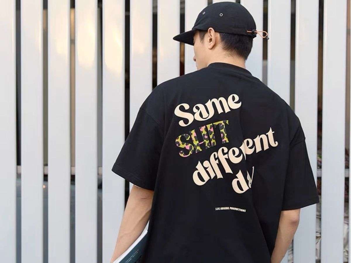 Áo thun tay lỡ mang đến sự thoải mái và phong cách cho mọi hoàn cảnh