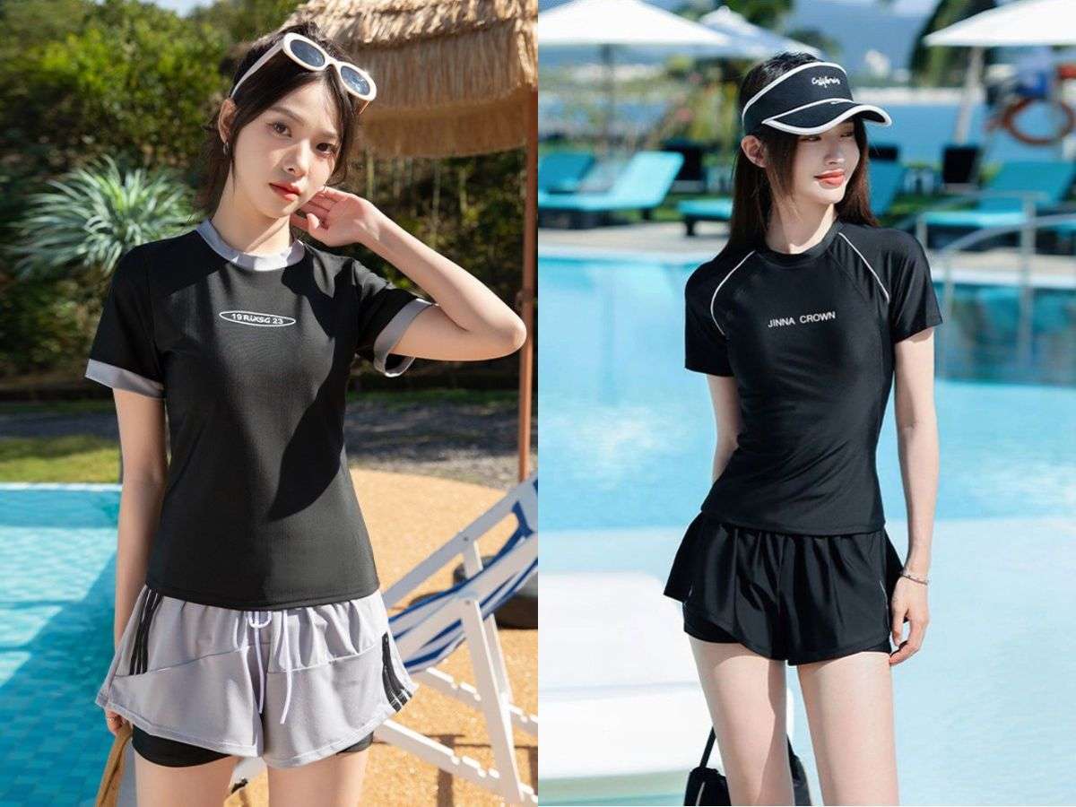 Đồ bơi kín đáo là tuyên ngôn tự tin của nàng thời nay