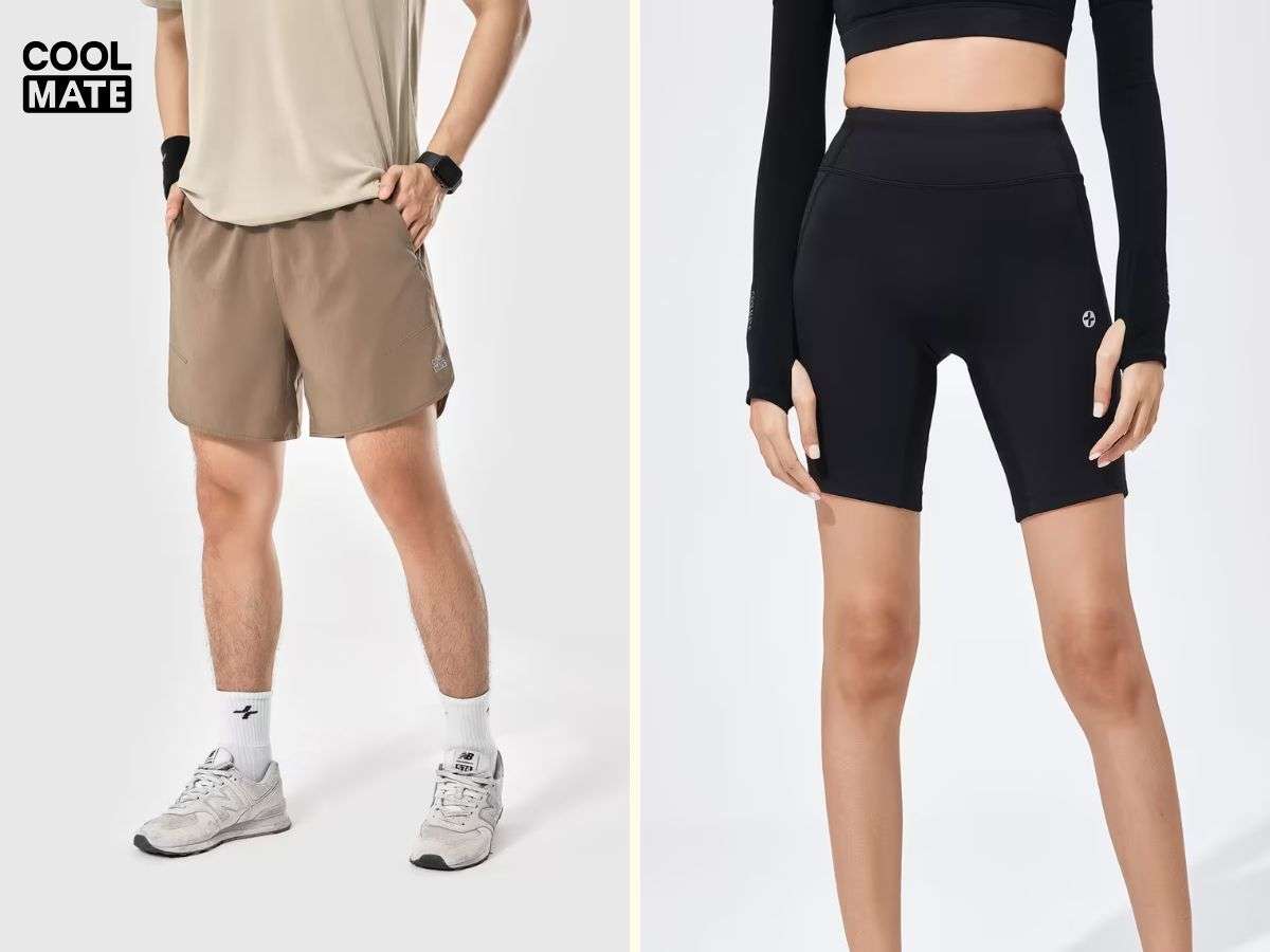 Bạn có thể bổ sung quần short cho nam hoặc quần legging cho nữ