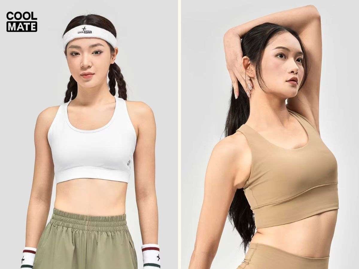 Nếu chưa biết cách chọn quần áo tập boxing cho nữ, bra Coolmate chính là lựa chọn số 1