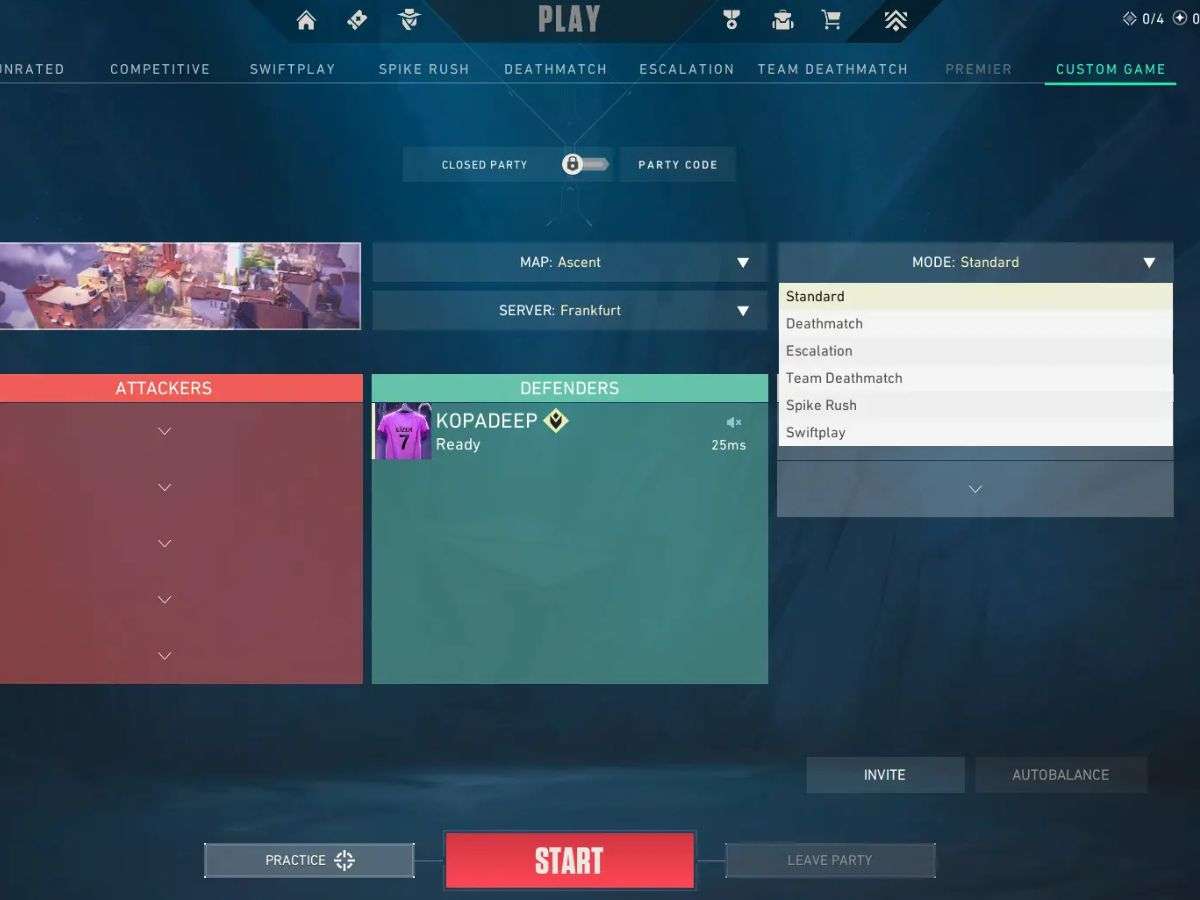 Cách custom trong game