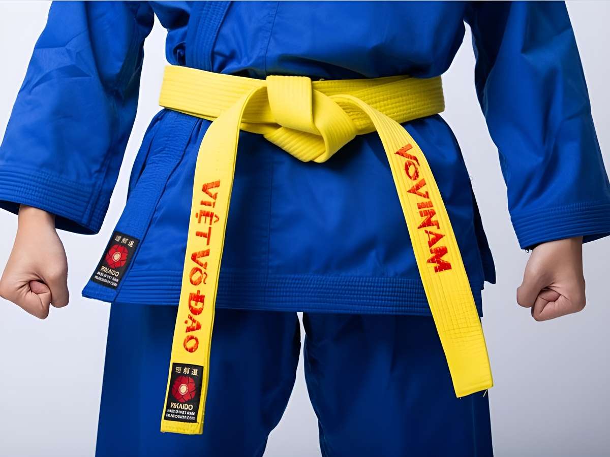 Cách thắt đai Vovinam đơn giản