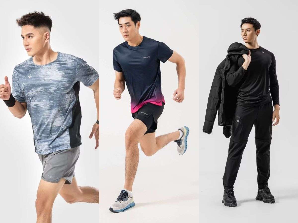 Cách phối đồ chạy bộ Coolmate nam tối giản và năng động