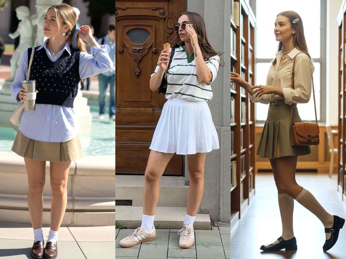 Phối đồ cùng chân váy outfit ở nhiều dịp khác nhau