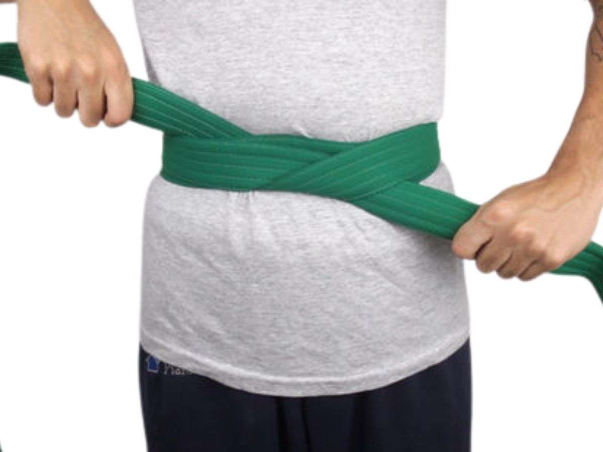 Tạo Nút Thắt Đai Judo Đầu Tiên
