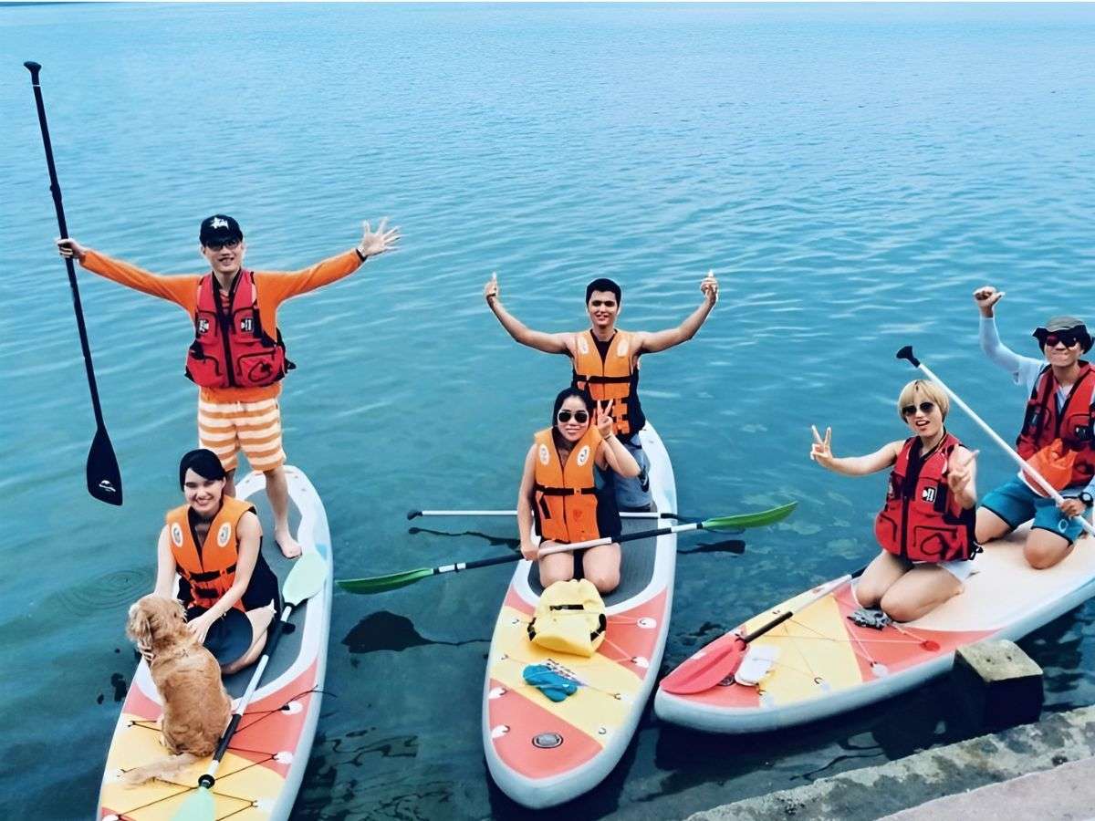 Đừng quên áo phao nó giúp đảm bảo an toàn cho bạn