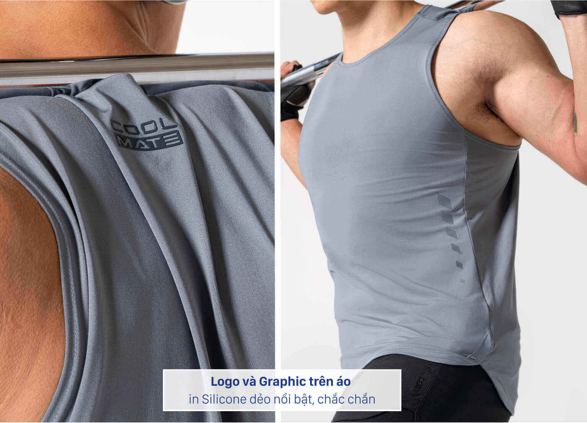 Thiết kế chỗ luồn khăn tiện lợi phía sau lưng quần short gym