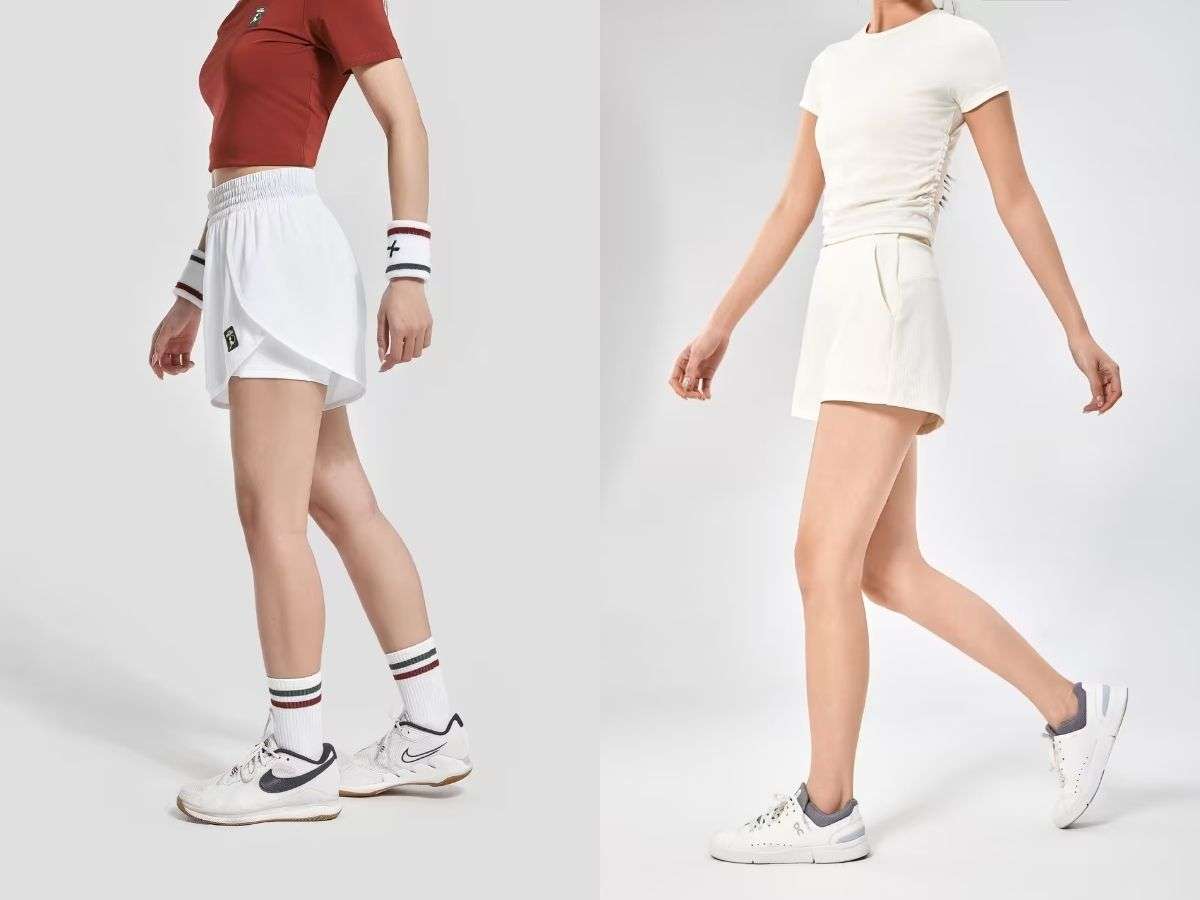 Áo Thun Và Quần Short Tennis