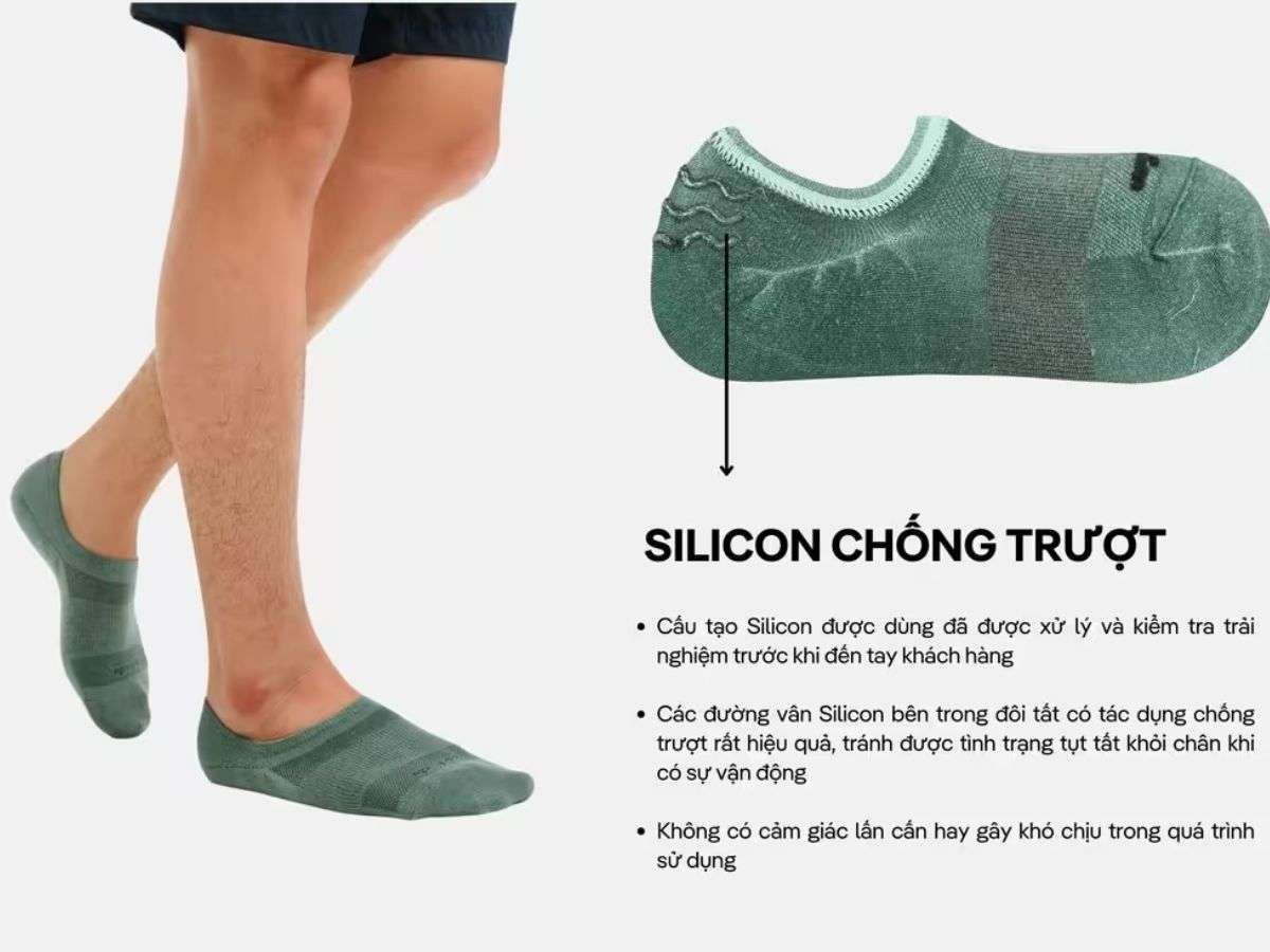 Tất Coolmate bổ sung nhiều tính năng mang đến sự thoải mái cho mọi khách hàng