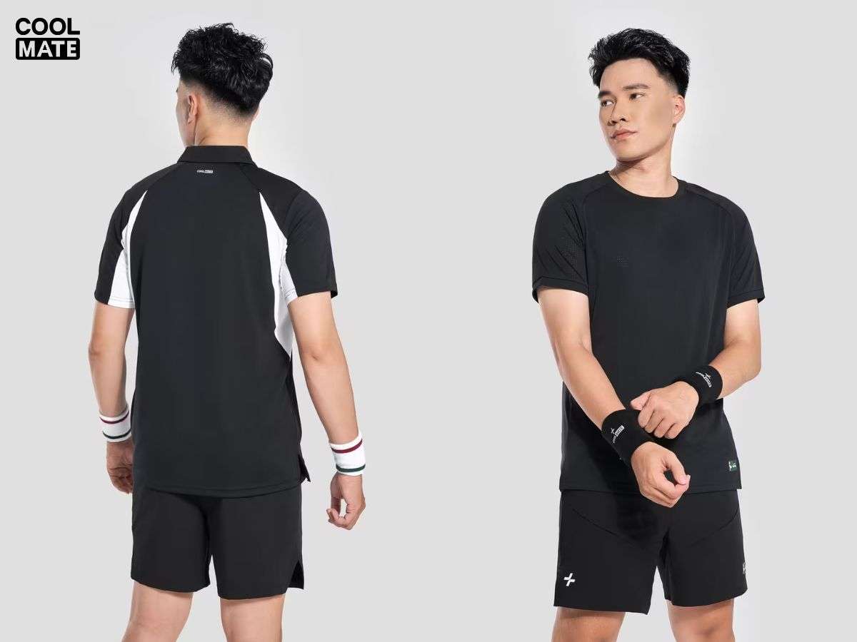Chọn áo thun hoặc áo polo chơi tennis